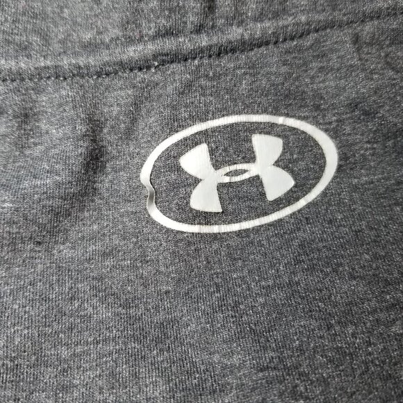 Under Armour Men Small Loose 1/4 Zip Long Sleeve Heatgear Gray Gym - Picture 5 of 8